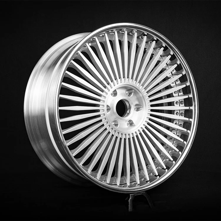Roues forgées de 24 pouces en 3 pièces pour Chevy Tahoe